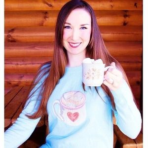 LC Lauren Conrad Sweater | Turquoise | XS